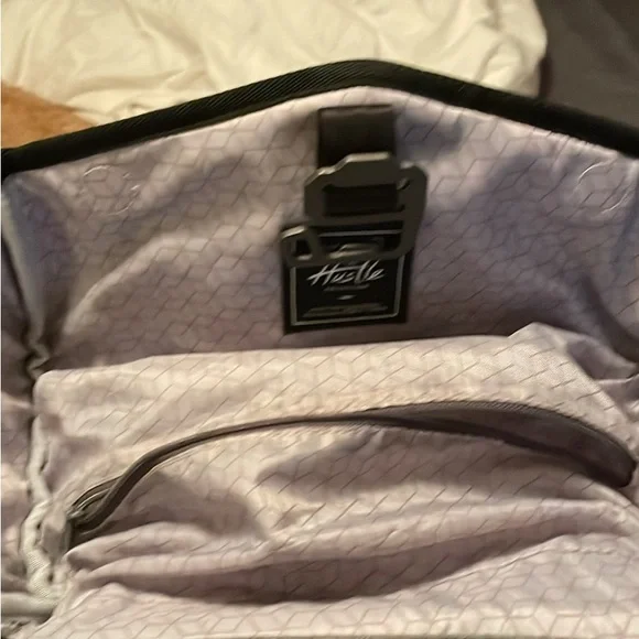 Waterproof backpack with portable charger port